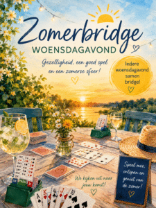 Zomeravondbridge in Zevenaar bij BC de Liemers